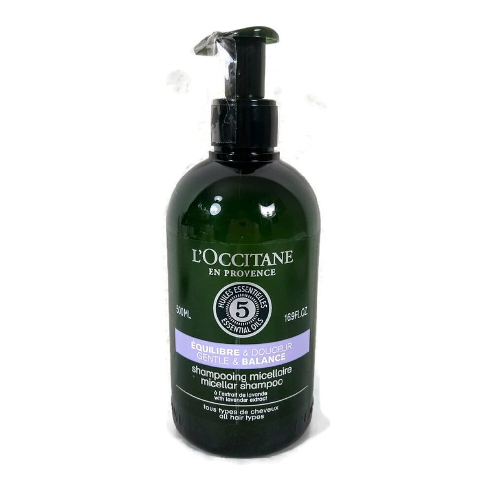 L'Occitane Gentle & Balance Micellar Shampoo (All Hair Type) 500ML NEW
